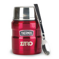 Thermos  Stainless King Food Jar with Spoon - 16 Oz.